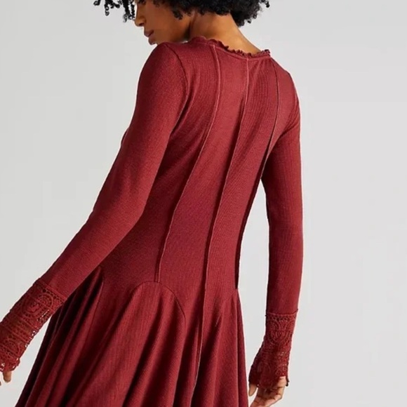 NWT Free People Little Love Thermal Dress Size Medium Z156 - Picture 1 of 3